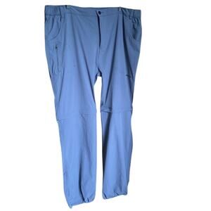 Arctix women’s gray Cargo Pants Lightweight Relaxed Fit zip off shorts 1X nylon